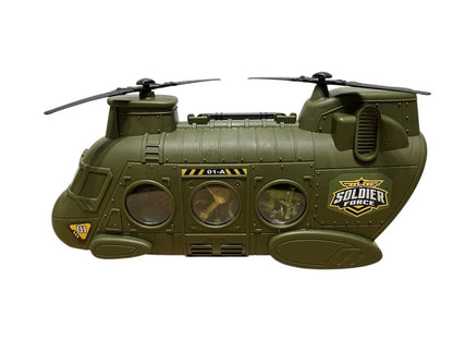 Military helicopter - Inv Heroes - The Toy Store