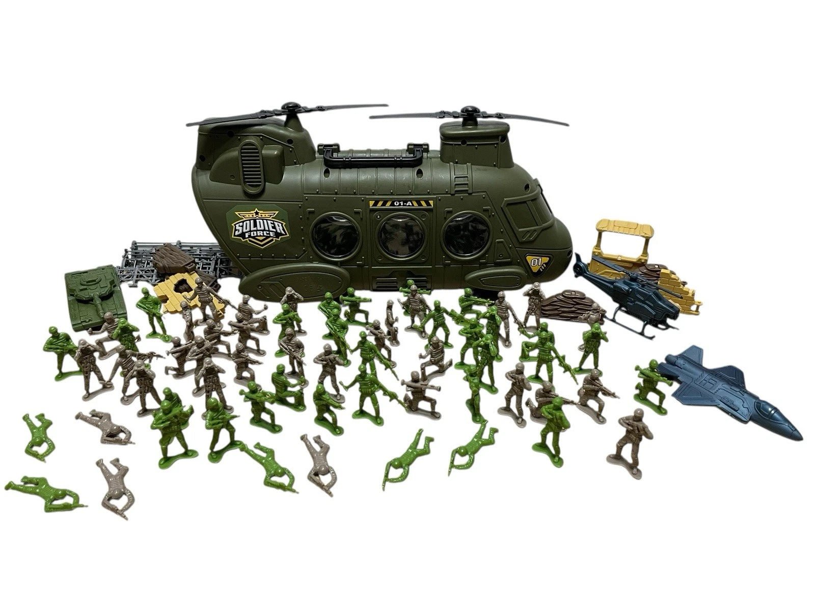 Military helicopter - Inv Heroes - The Toy Store