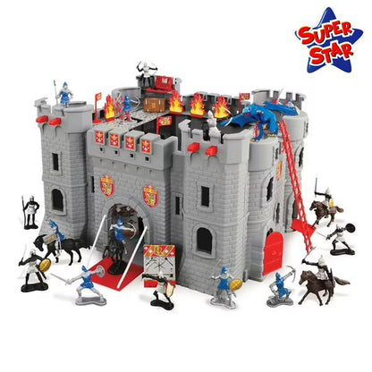 Medieval Castle and Dragon 50 Accessories - Invincible Heroes - The Toy Store