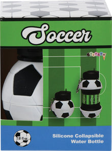 Soccer Collapsible Water Bottle - Iscream - The Toy Store