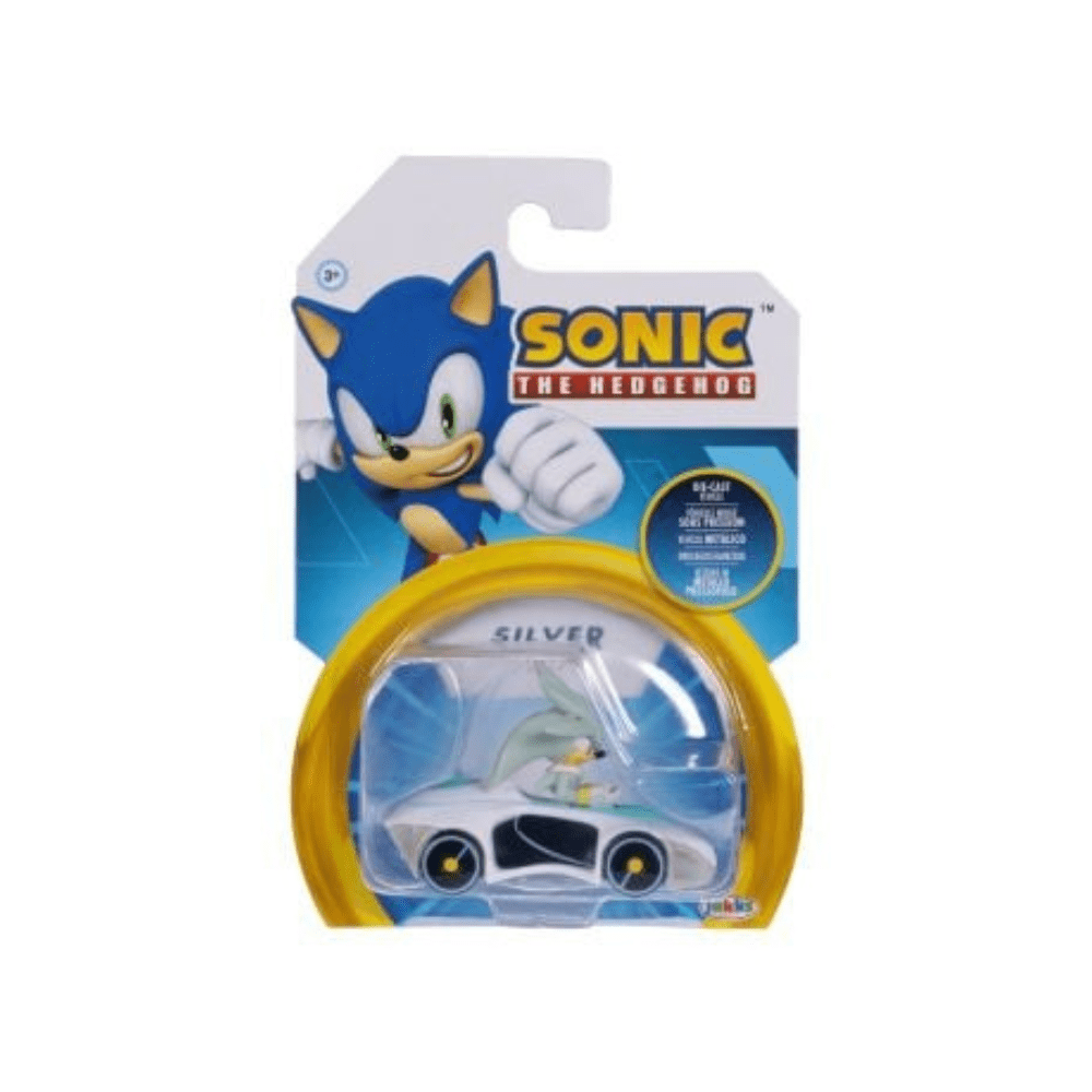 Masinuta din metal, Sonic Nintendo, S7, Shadow, 1:64 - Jacks Pacific - The Toy Store