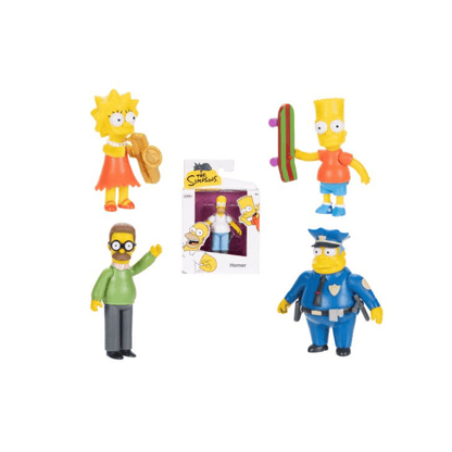 The Simpsons 2.5 Inch Figures - Homer Simpson - Jacks Pacific - The Toy Store