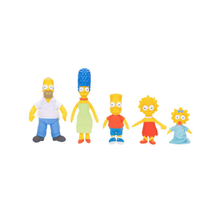 Simpsons basic plush character figures, standing assortment