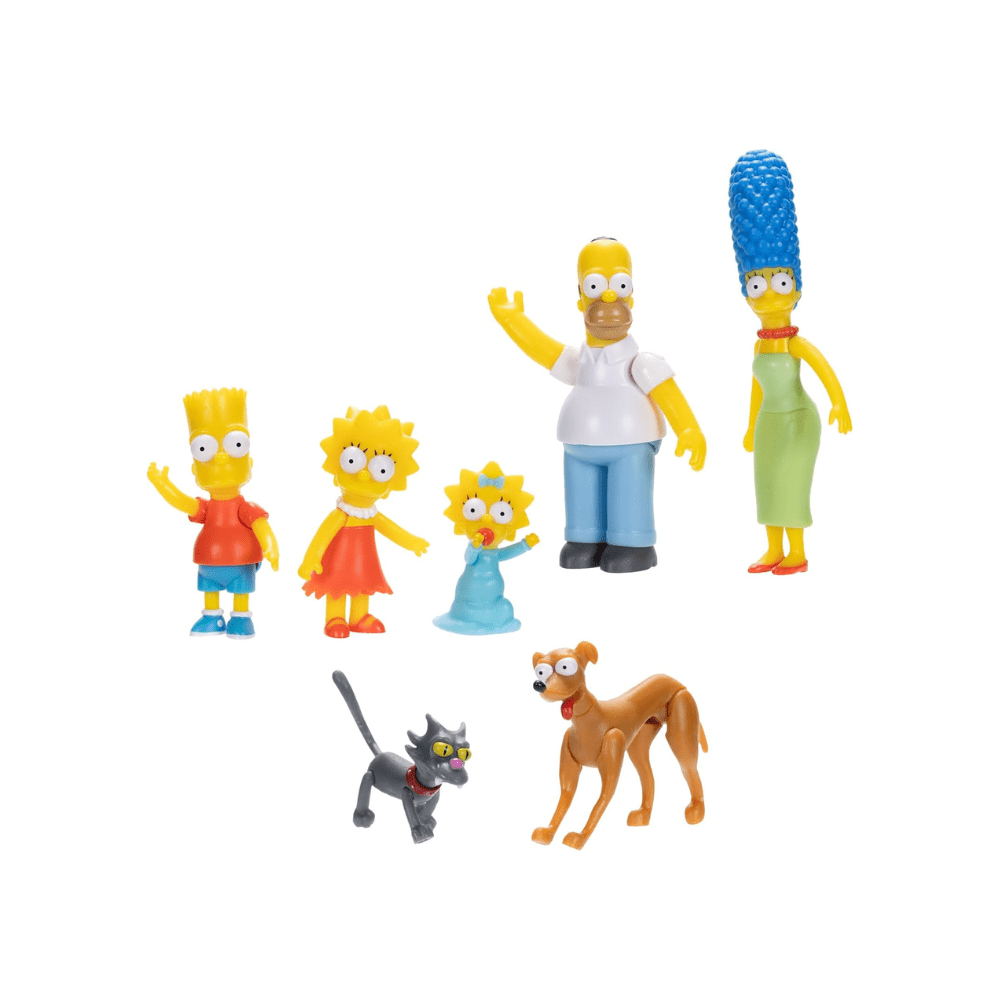 The Simpsons Family Mini Figure Set - Jacks Pacific - The Toy Store