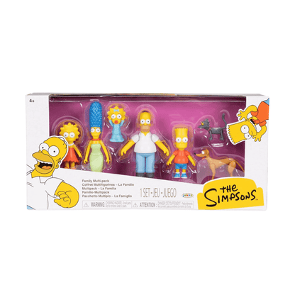 The Simpsons Family Mini Figure Set - Jacks Pacific - The Toy Store
