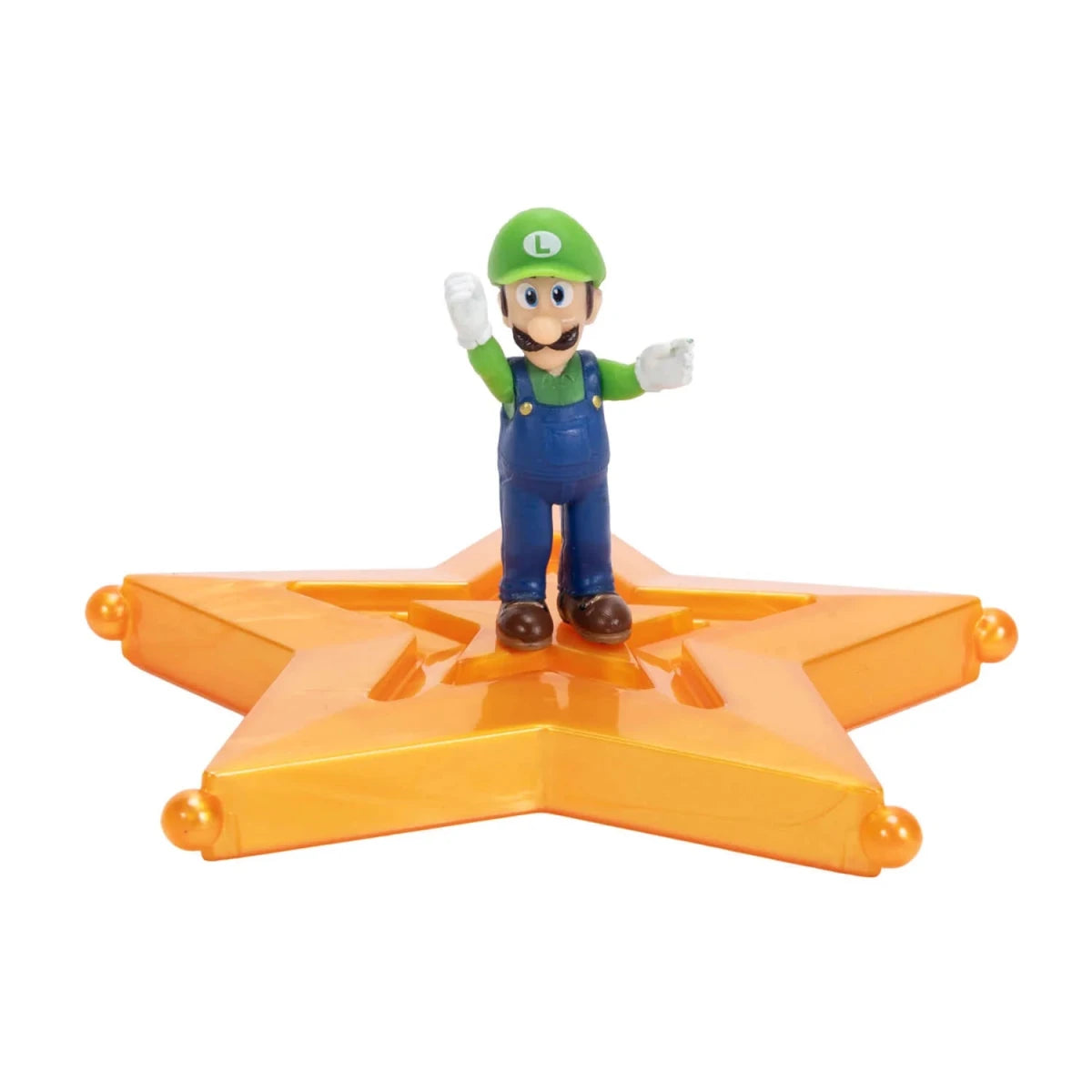1.5-inch Galaxy Movie figure: grün gekleidete Figur auf orange Sternplattform