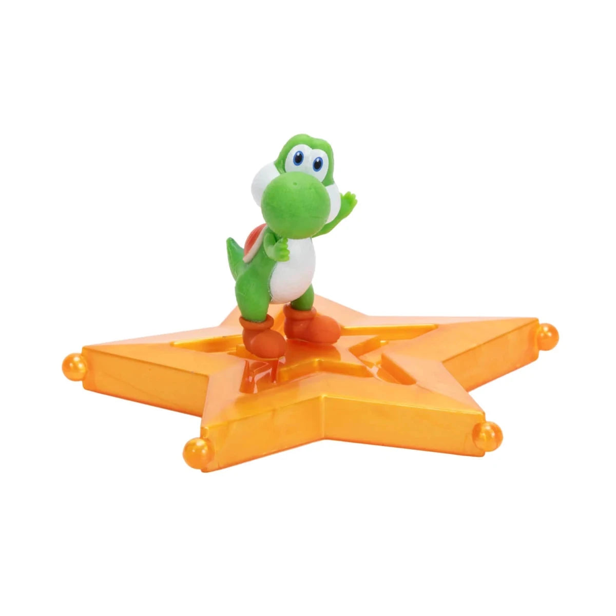 1.5-inch Galaxy Movie figure: grüne Eidechsenfigur auf orange Sternplattform