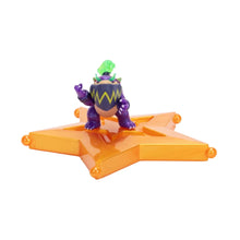 1.5-inch Galaxy Movie figure: violette Figur auf orange Sternplattform