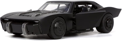 Batman 1989 Batmobile diecast close-up, front grille and tires visible