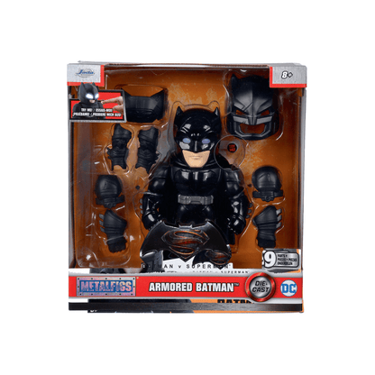 6-inch Armored Batman action figure in retail box, 8+