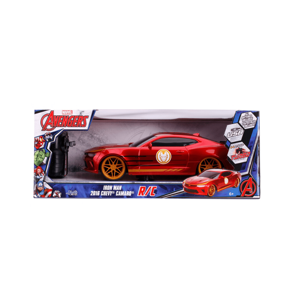 Iron Man Rc Chevy 1:16 Electric Car - Jada - The Toy Store