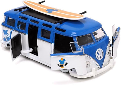 Mickey Car Model Bus Volkswagen - Jada - The Toy Store