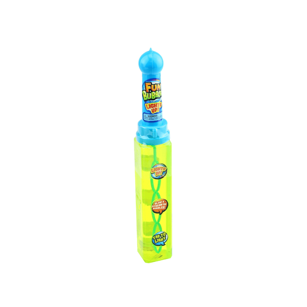 Fun Bubble Light Up Wand 12 Pack - Jaru - The Toy Store