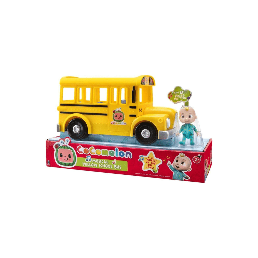 official Musical Yellow School Bus - Jazwares - The Toy Store