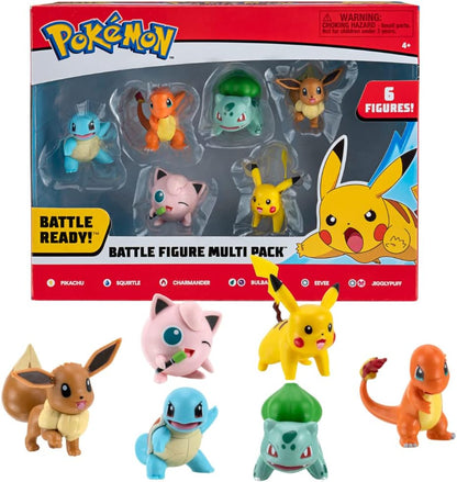 Pokemon Battle Action Figure - Jazwares - Detective Pikachu - The Toy Store