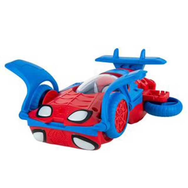 Spidey and His Amazing Friends Flip and Jet Vehicle - Jazwares - The Toy Store