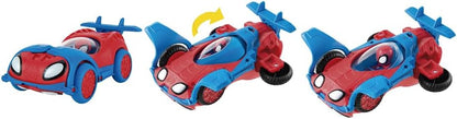 Spidey and His Amazing Friends Flip and Jet Vehicle - Jazwares - The Toy Store