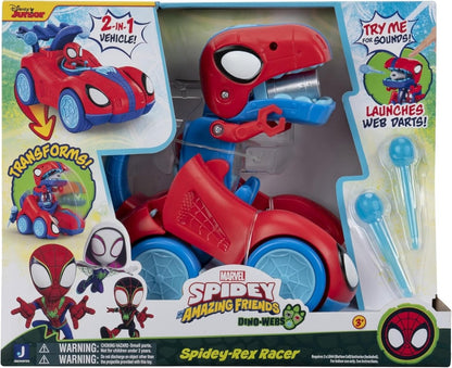 Spidey Dino Rex Racer Toy - Jazwares - The Toy Store