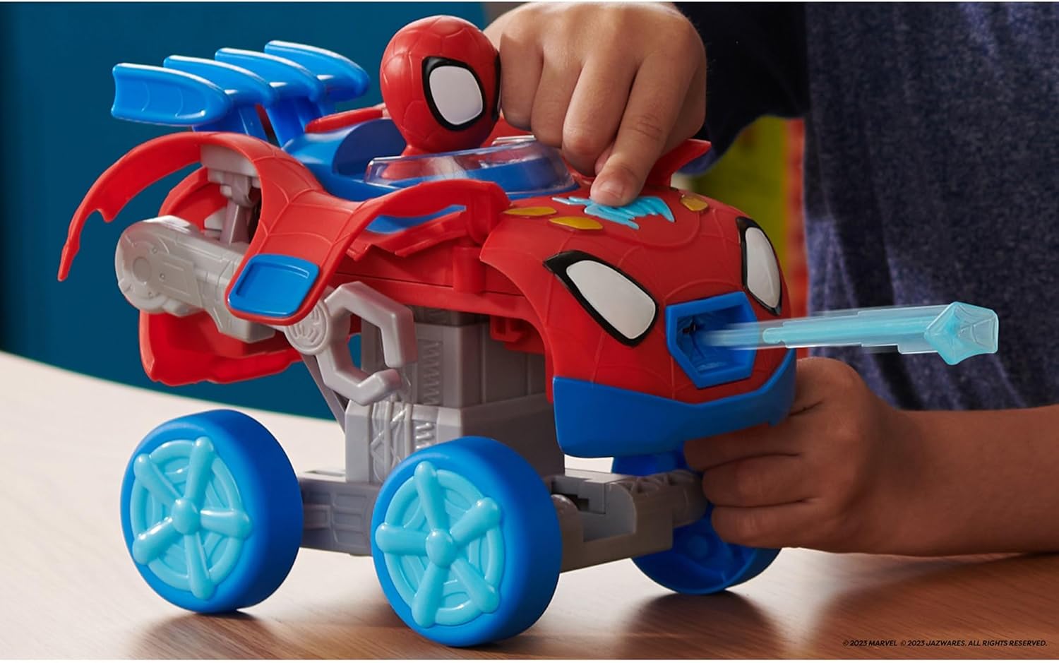 Spidey N Friends - Feature Vehicle (Spidey Mech Web Crawler) - Jazwares - The Toy Store