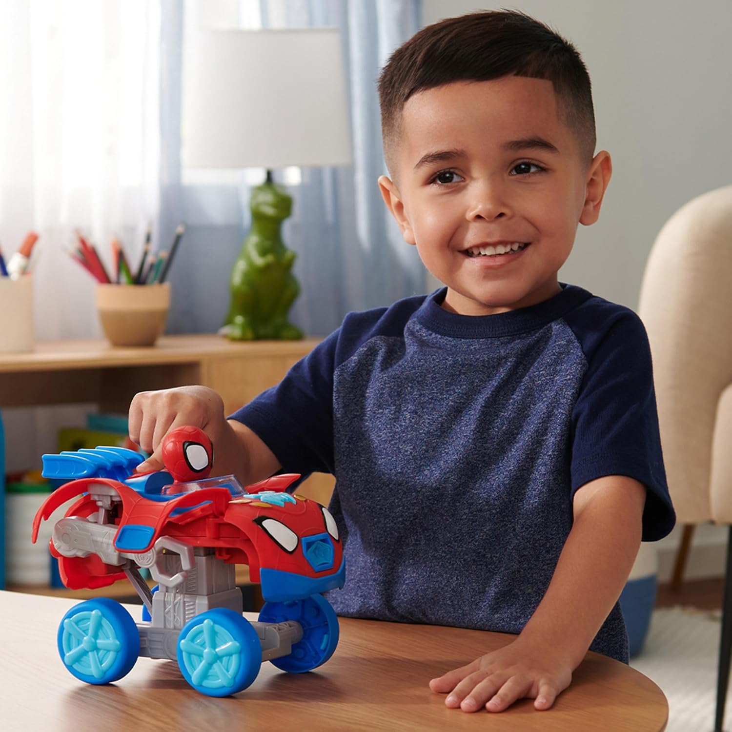 Spidey N Friends - Feature Vehicle (Spidey Mech Web Crawler) - Jazwares - The Toy Store