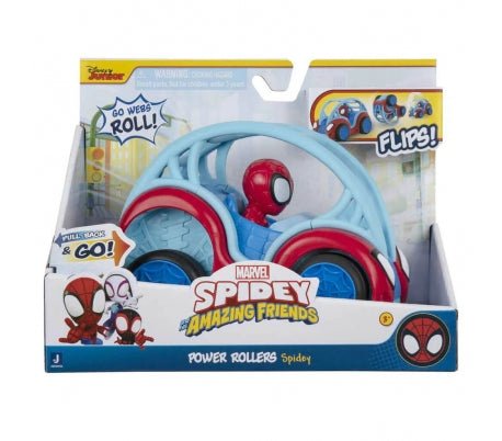 Spidey N Friends Vehcle Power Rollers - Jazwares - The Toy Store