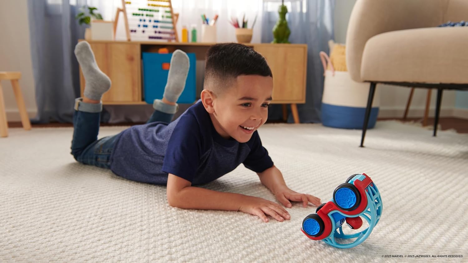 Spidey N Friends Vehcle Power Rollers - Jazwares - The Toy Store