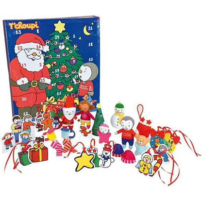 Tchoupi Advent Calendar - Jemini - The Toy Store