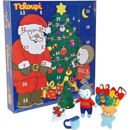 Tchoupi Advent Calendar - Jemini - The Toy Store