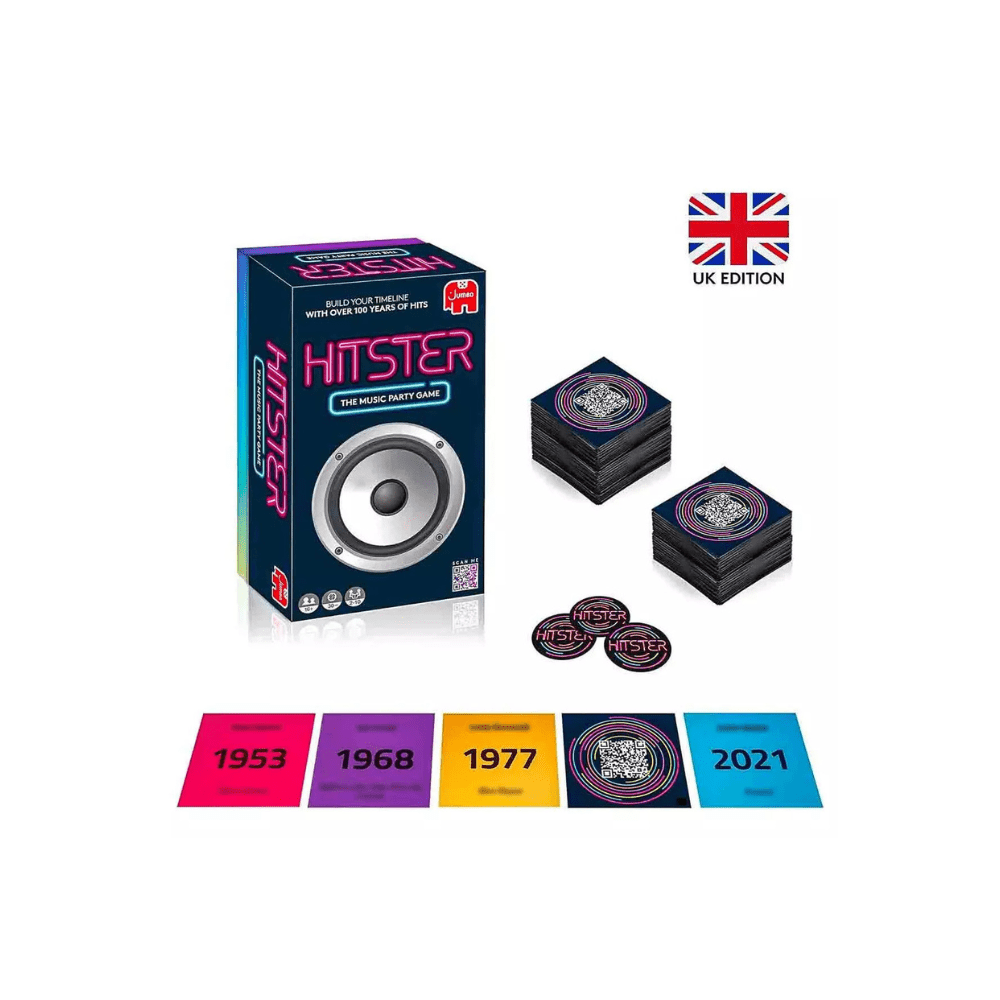Hitster UK Version Game - Jumbo - The Toy Store