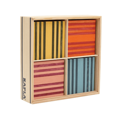 100 Octocolor Building Case - Kapla - The Toy Store