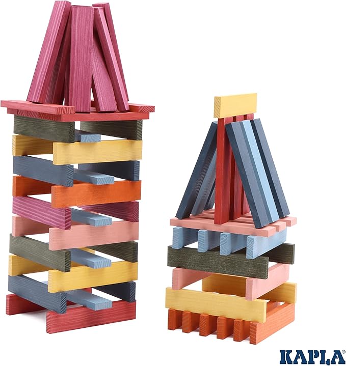 100 Octocolor Building Case - Kapla - The Toy Store