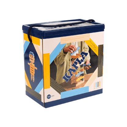 120 Colored Wooden Planks Set 2 - Kapla - The Toy Store