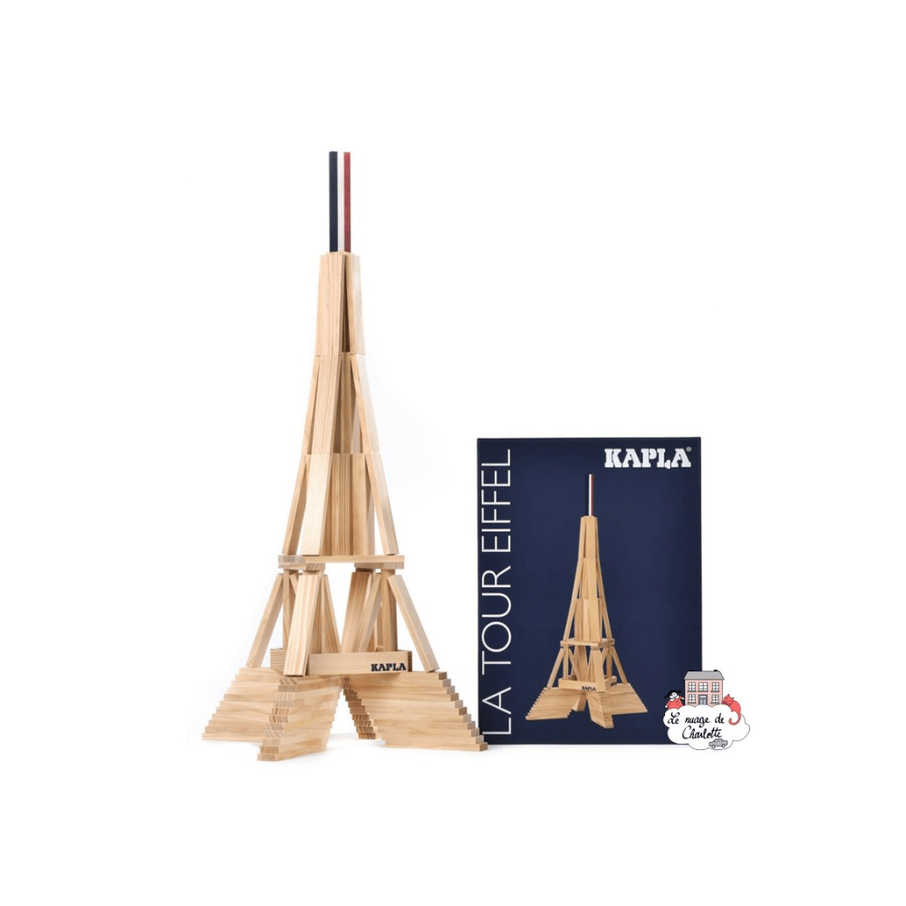 Eiffel Tower Building Box - Kapla - The Toy Store