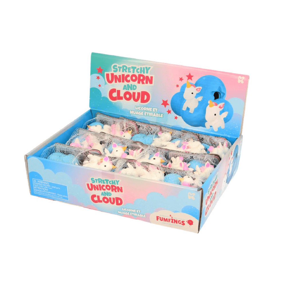 Stretchy Unicorn & Rainbow Cloud - Keycraft - The Toy Store