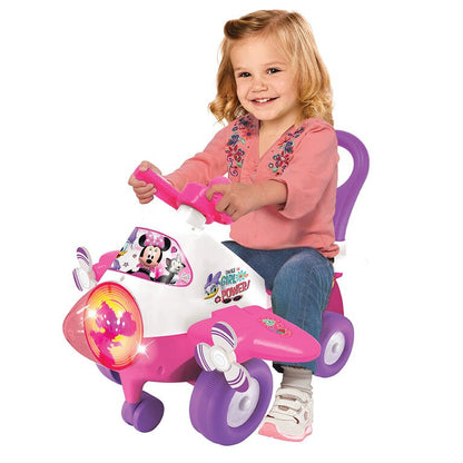 Animated Lights Minnie Activi Plane - Kiddieland - The Toy Store