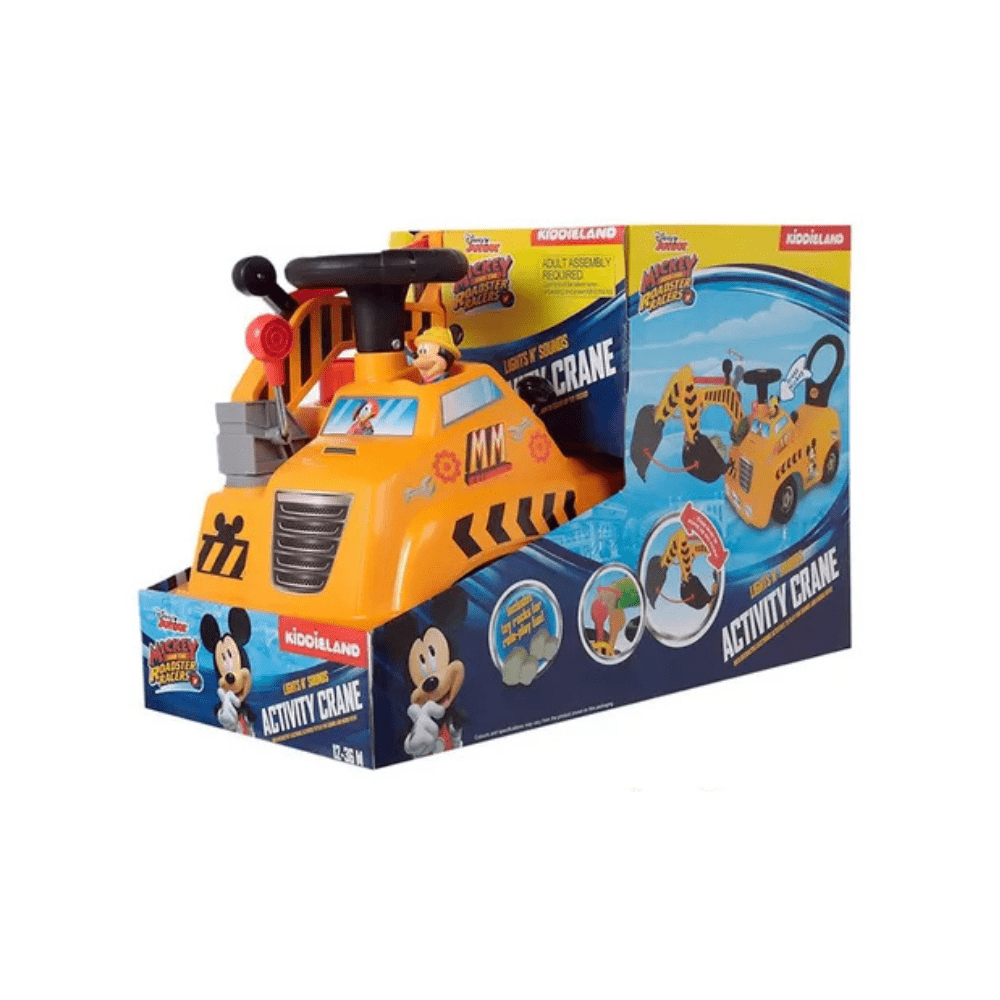 Disney Mickey's Activity Crane Ride - On - Kiddieland - The Toy Store