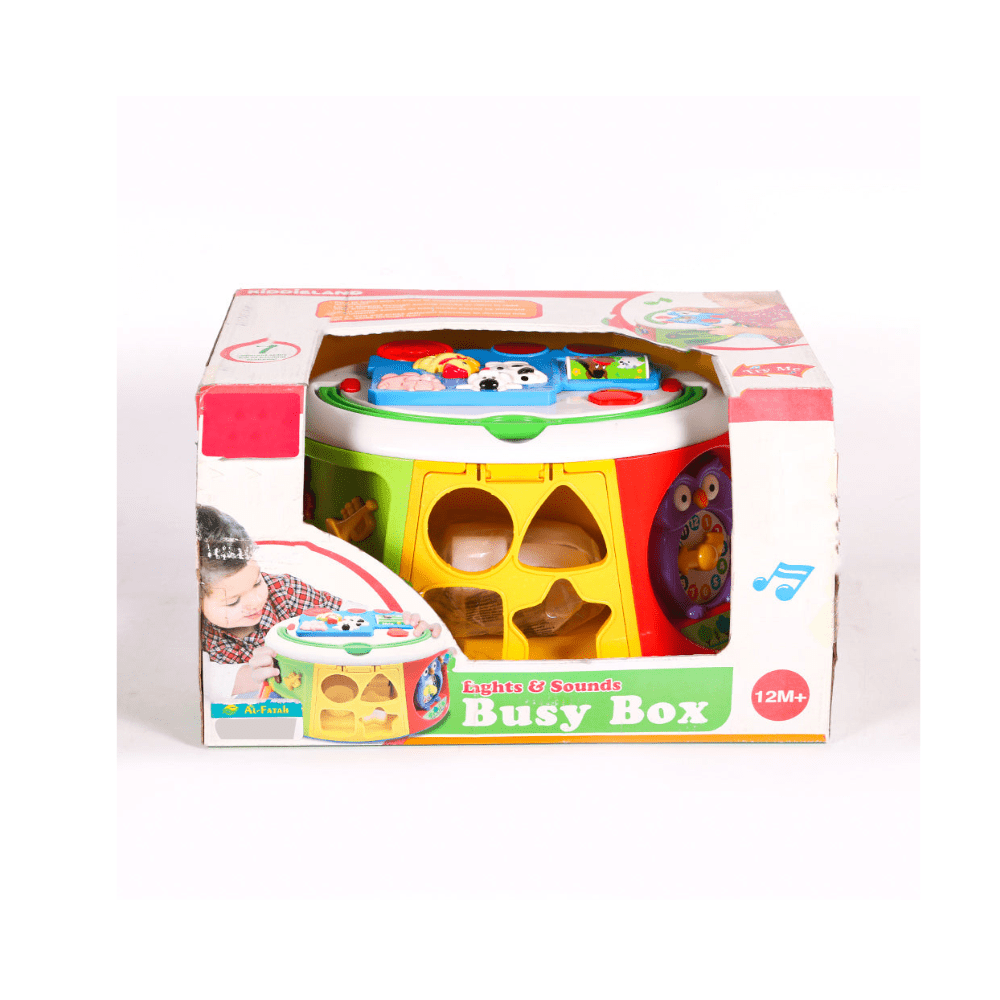 Lights N Sound Busy Box Toy - Kiddieland - The Toy Store