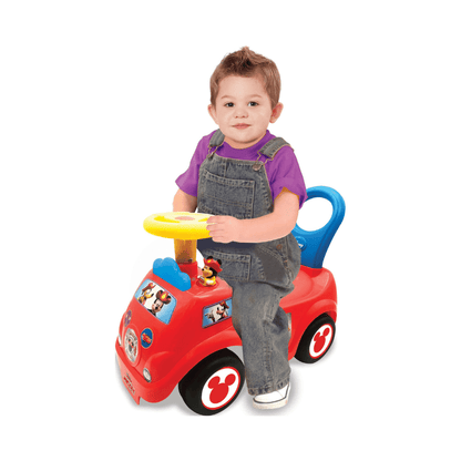 Limited Lights N' Sounds Mickey Fire Engine Rider - Kiddieland - The Toy Store