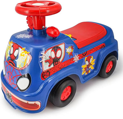 Spidey Lights 'N' Sounds Racer Car - Kiddieland - The Toy Store