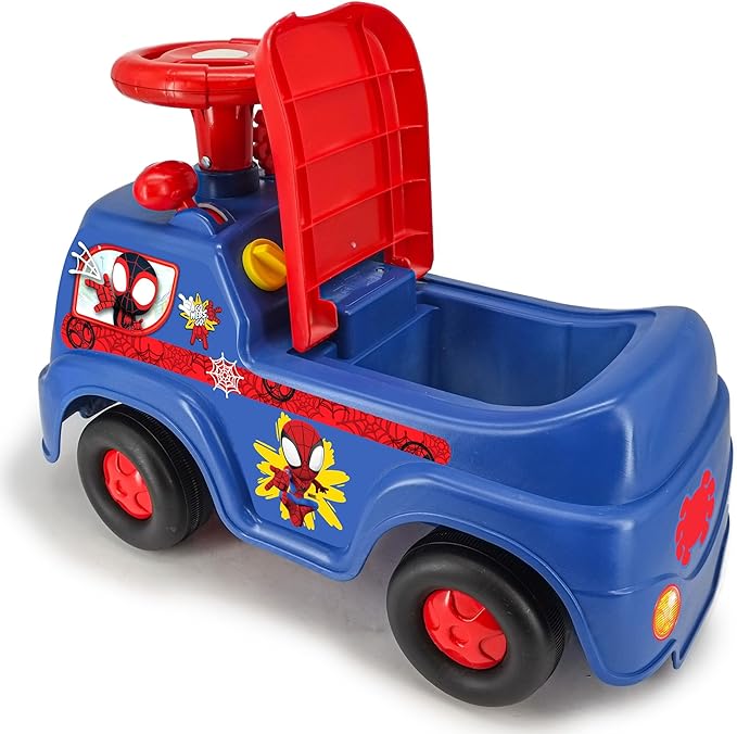 Spidey Lights 'N' Sounds Racer Car - Kiddieland - The Toy Store