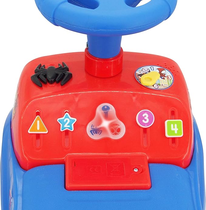 Marvel Spidey Team Activity Ride - On - Kiddieland - The Toy Store