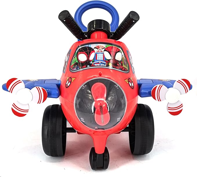 Spidey & His Amazing Friends Lights 'N' Sounds Plane - Kiddieland - The Toy Store