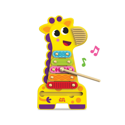 Giraffe Wooden Xylophone Toy - Kids Hits - The Toy Store