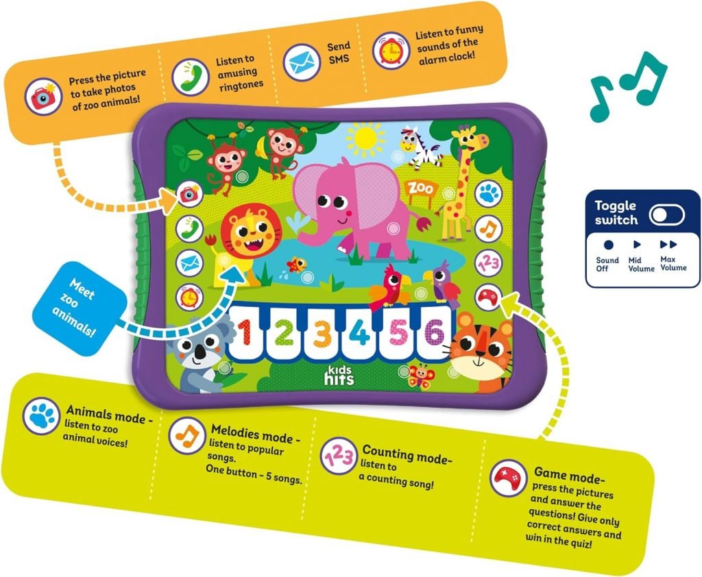 Hit Pad My Busy Zoo Toy - Kids Hits - The Toy Store