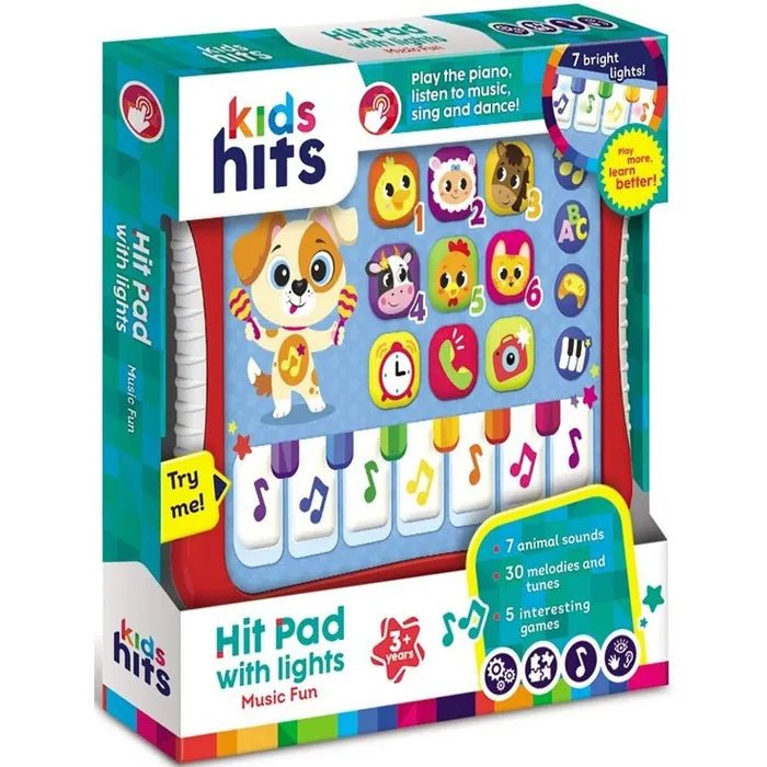 Hit Pad With Lights Music Fun Toy - Kids Hits - The Toy Store