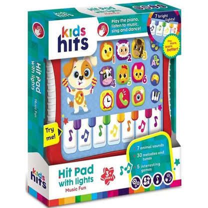 Hit Pad With Lights Music Fun Toy - Kids Hits - The Toy Store