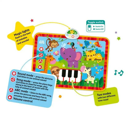 Light and Sound Mat Musical Zoo - Kids Hits - The Toy Store