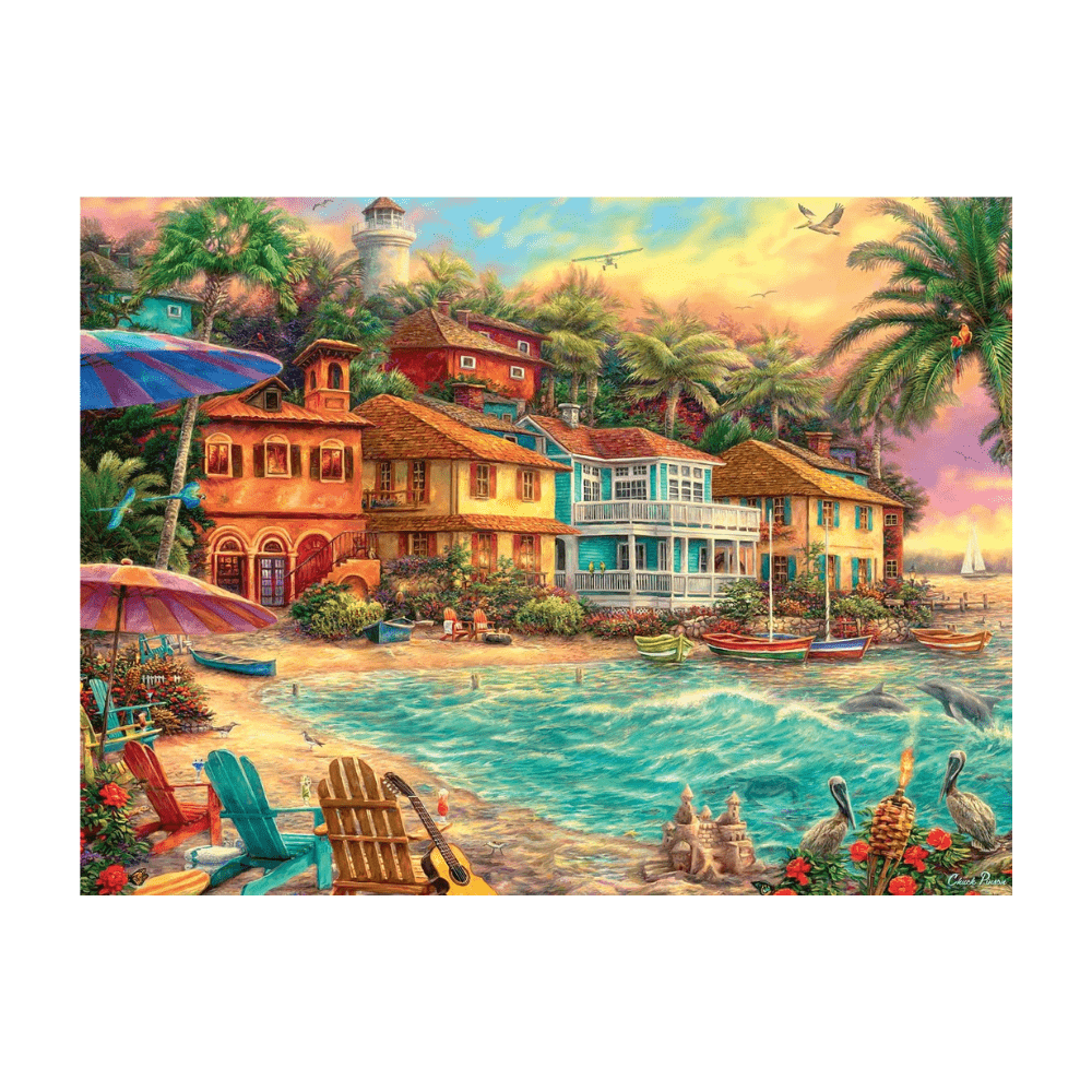 Island Time Puzzle 1500Pcss jigsaw puzzle - KS Games - The Toy Store
