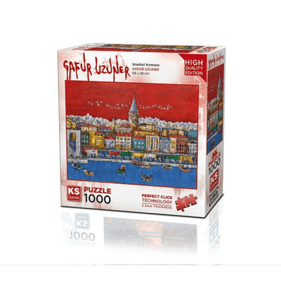 Istanbul Red Puzzle 1000 Pieces