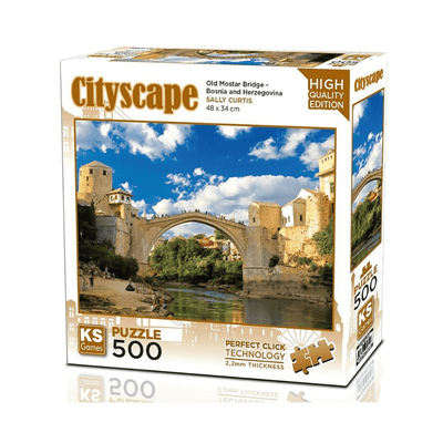 Old Mostar Bridge Bosnia-Herzegovina Puzzle 500 Pcs